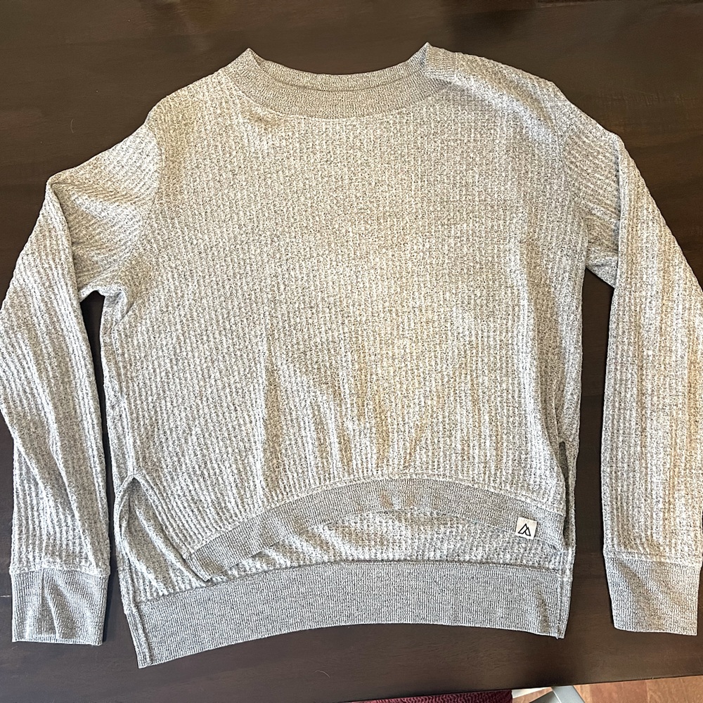 Gray sweater